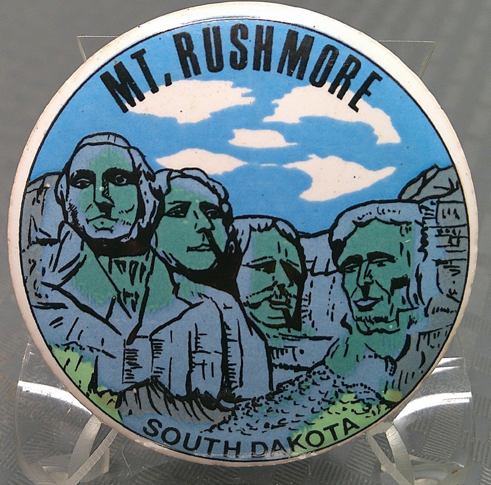 Scene Used Marvel Studio ECHO Set Prop Dressing-Refrigerator Magnet Rushmore COA