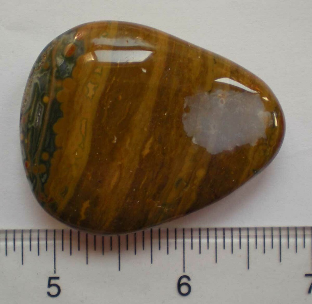 Ocean Jasper Palm Stone sc687k