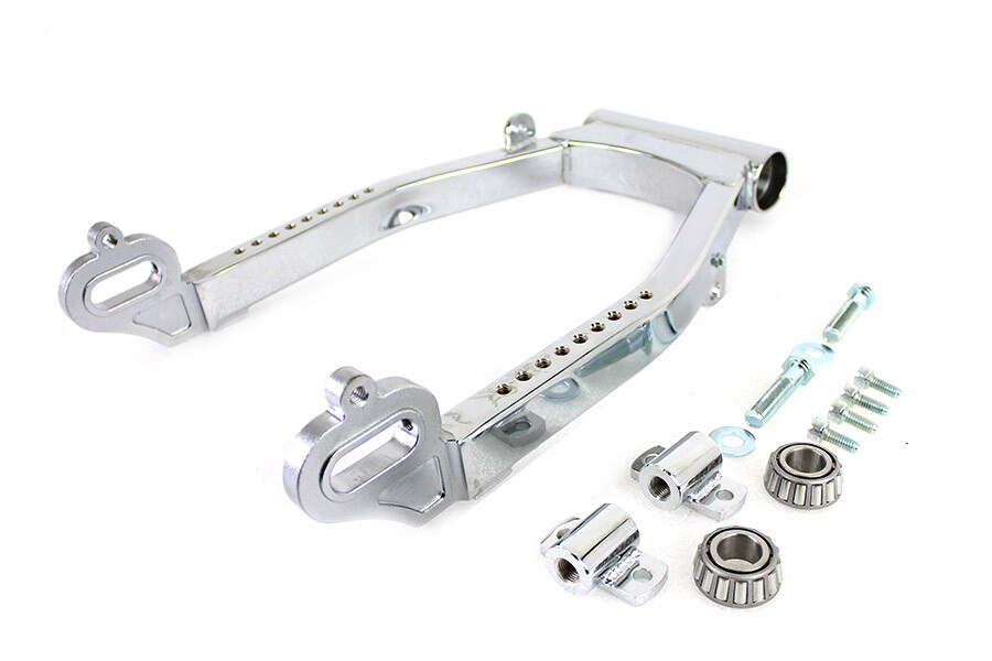 Dropped Swingarm Chrome fits Harley Davidson