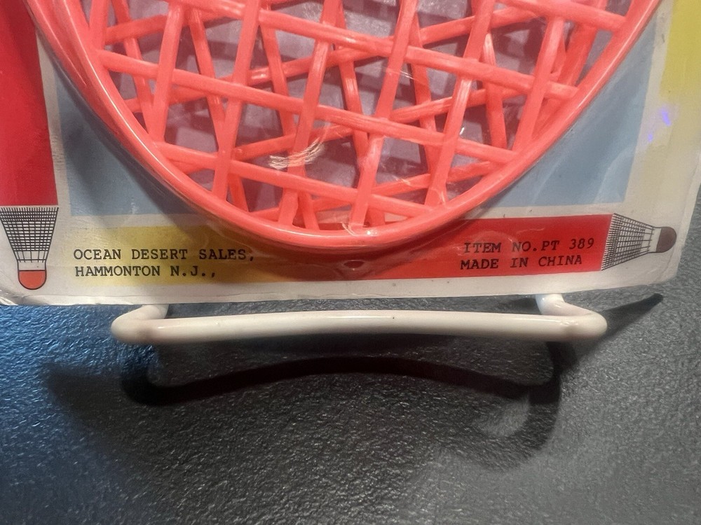 Vintage Plastic Badminton