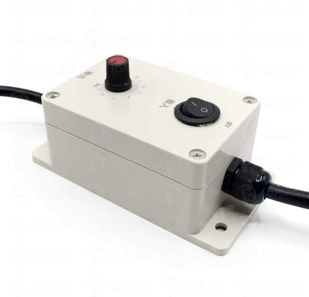 AC Vibration Motor Governor Variable Speed Controller With Switch 220V/110V,US