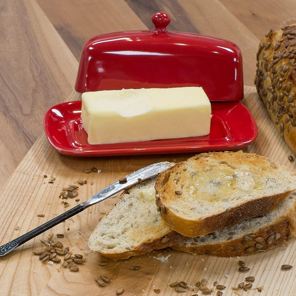 Now Designs Butter Dish, Red (5037003)
