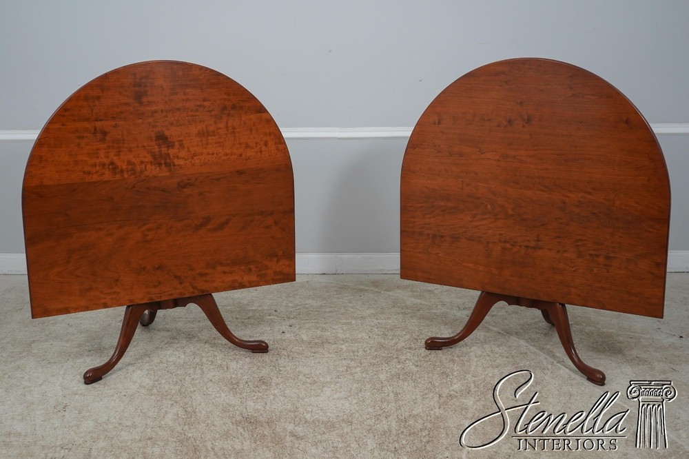 L60662: ELDRED WHEELER Cherry Bench Made Dining Room Table