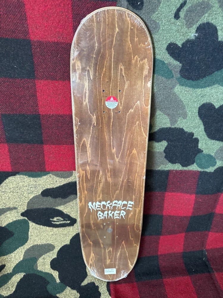 Baker Sammy BACA Wizardry deck 2021 skateboard Neckface artwork Neck Face