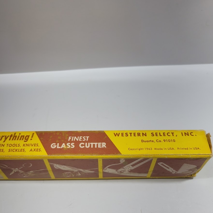 Vintage Western Select Selectool Silver Sharpening Tool Knife Scissors Cutter