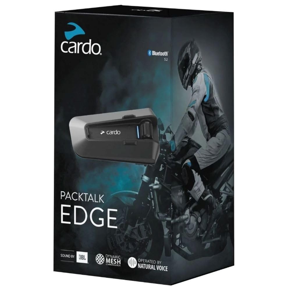 Motorcycle Bluetooth Communication System Headset Intercom Cardo Packtalk Edge