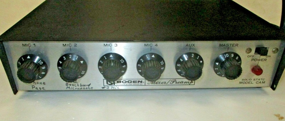 Vintage Bogen CAM Series D-04-85 Model;CAM