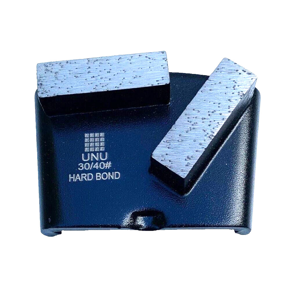 30/40 Grit Hard bond segmented diamond disc grinding concrete prep HTC EZ-change
