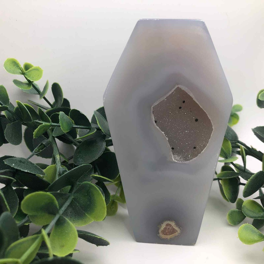 Druze Agate Coffin A