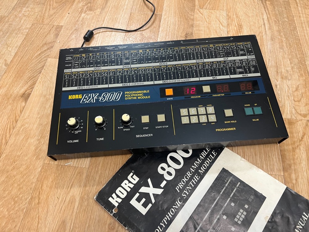 Korg EX-800 MIDI Synth Poly800