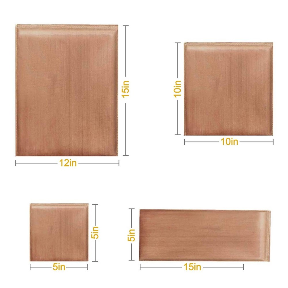 4 Pack Heat Press Pillow Mat Bundle - 4 Size Teflon Heat Pressing Transfer