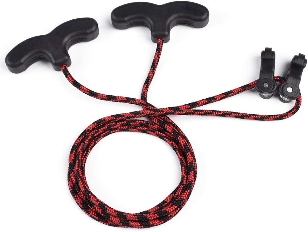 Crossbow Cocking Device - Classic Red & Black Tool for Easy Accuracy Cocking
