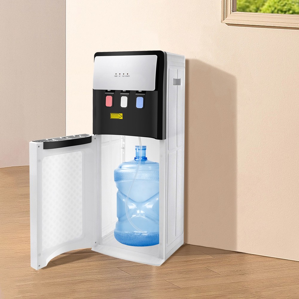 Bottom Loading Hot & Cold Water Dispenser 3 Taps Water Cooler Dispenser Standing