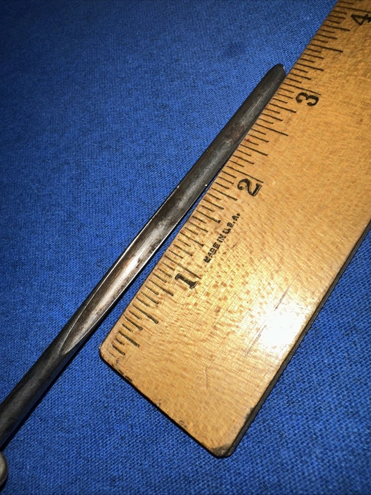 Woodworking Gouge Tool Wood Handle Thin Blade