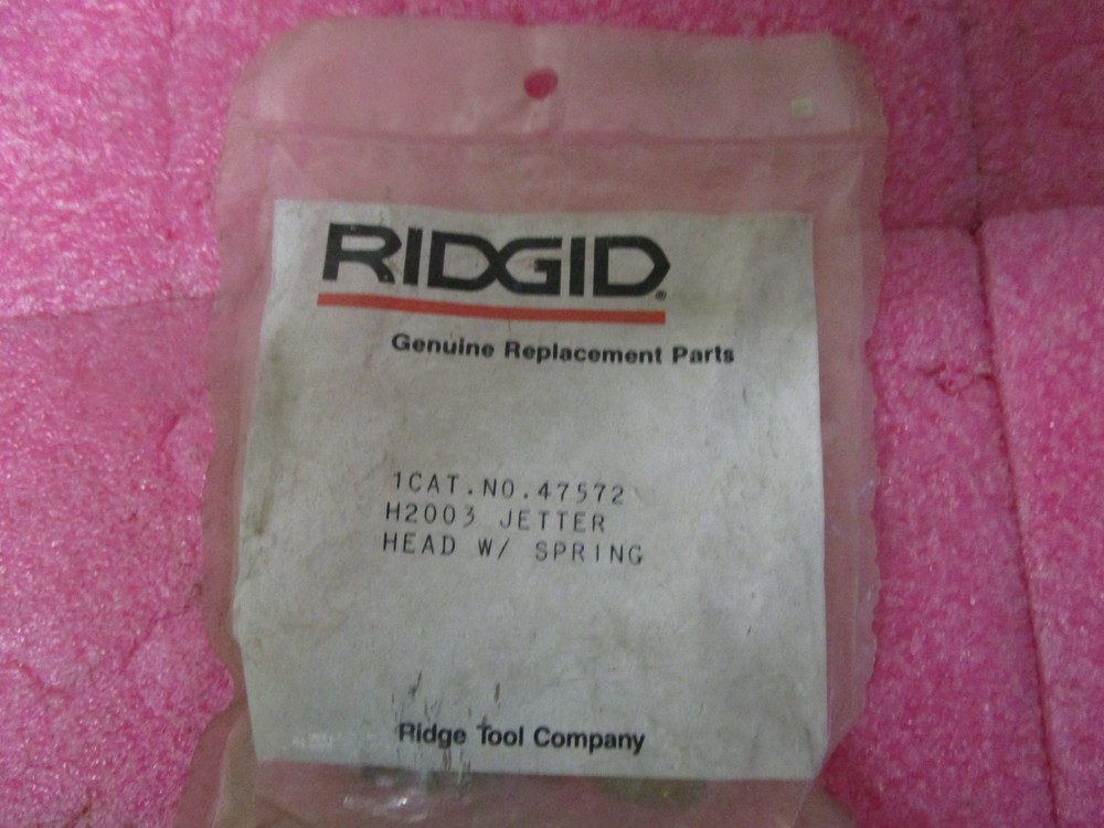 RIDGID 47572 H2003 Jetter Head With Spring