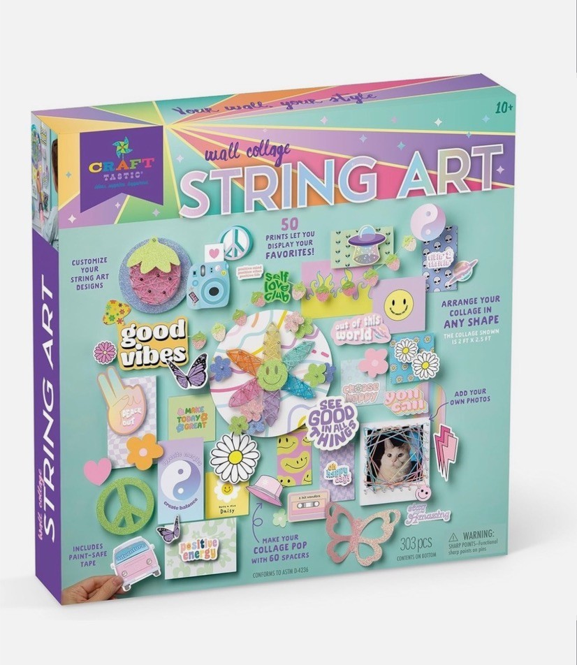 Craft-tastic Wall Collage String Art