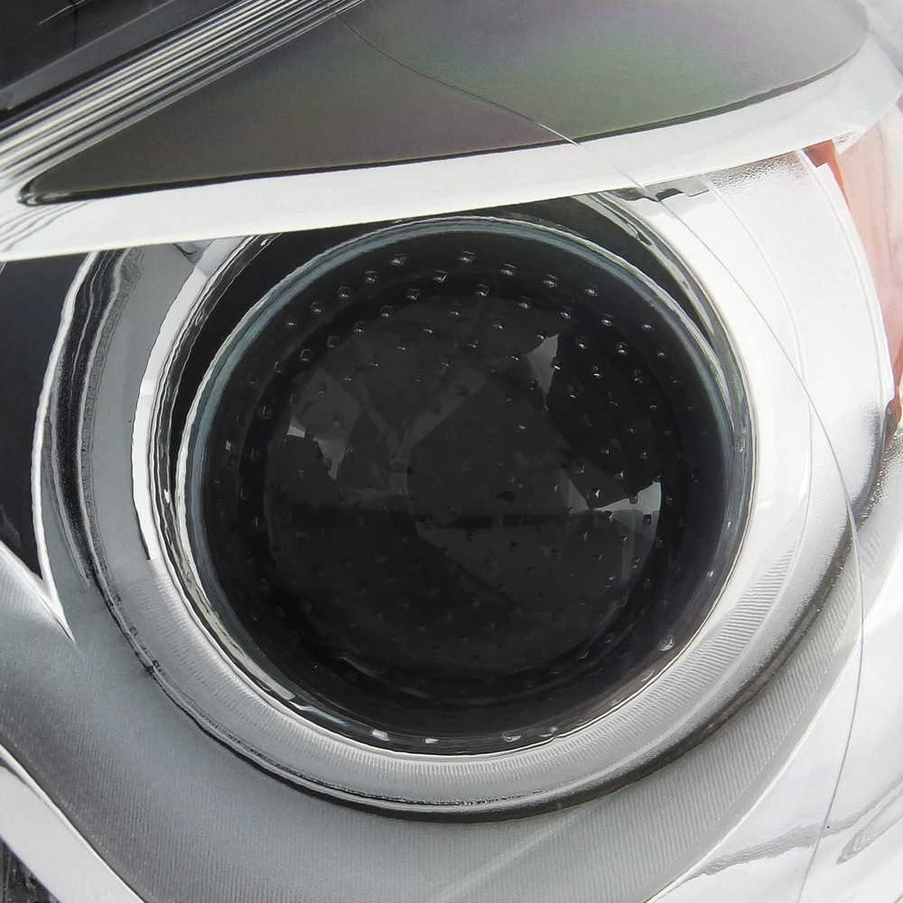 - Fits 2013-2016 Dodge Dart [Halogen Type] Projector Chrome Headlight Headlamp D