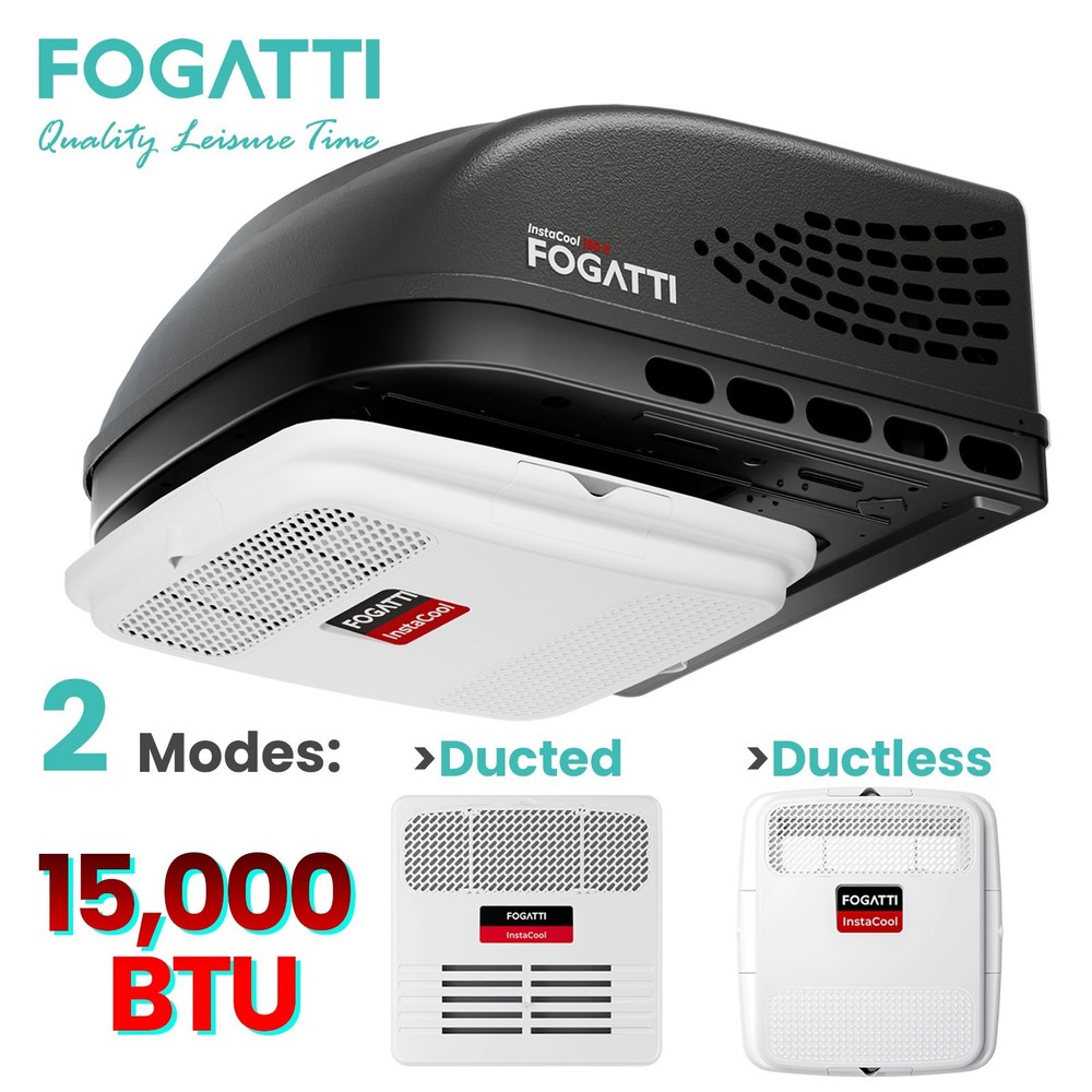 15000 BTU RV Air Conditioner Ducted or Non-Ducted Rooftop AC Unit Camper