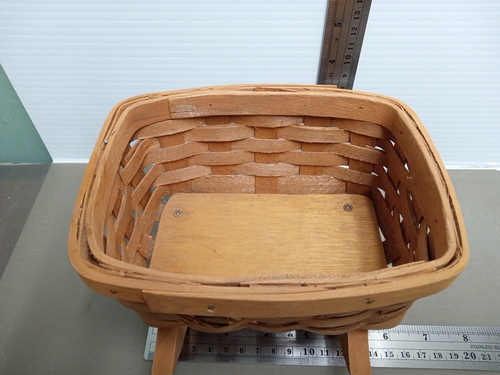 Wooden Cradle Basket