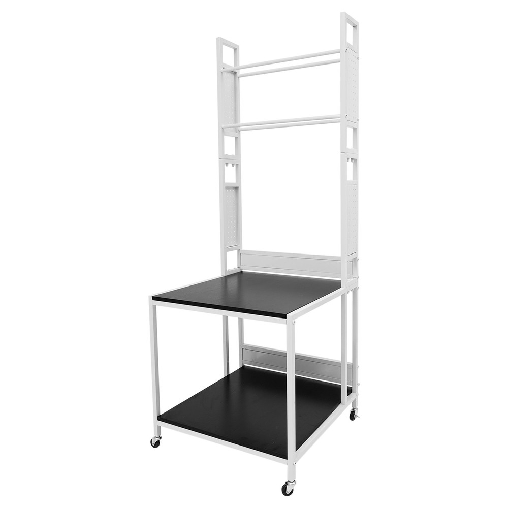 3D Printer Stand Heavy Duty Mobile Printer Table with Wheels for Studio Office