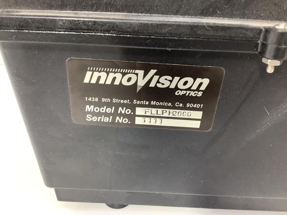 Innovision Optics FLLPH2000 Light Source Studio Lighting 1/1 On eBay