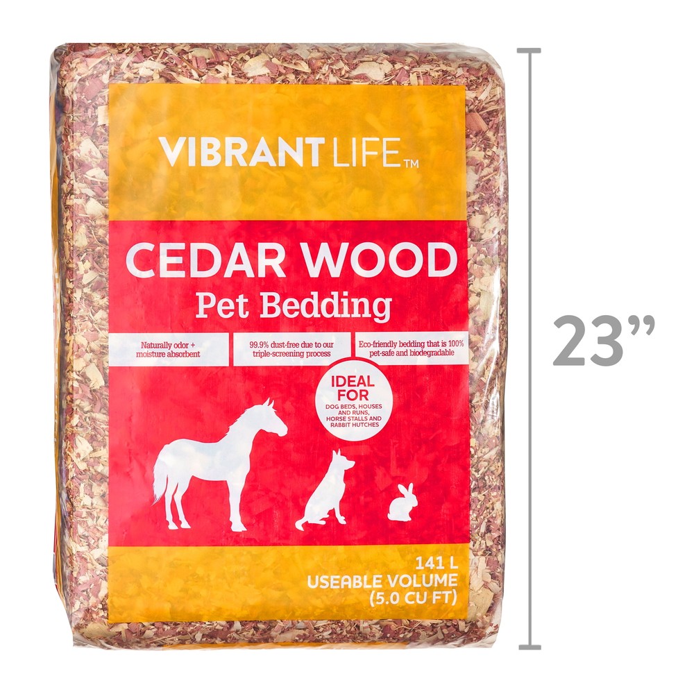 (2 pack) Cedar Pet Bedding, 141 L