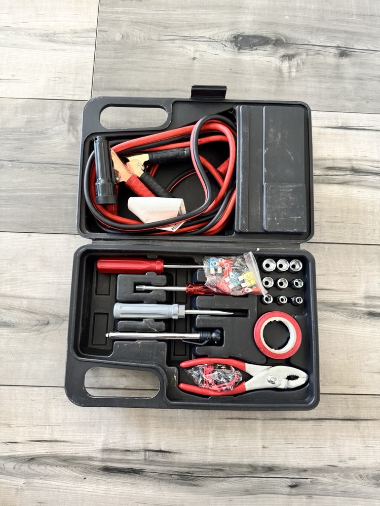 Tool Solutions Auto Emergency With Jumper Cable!