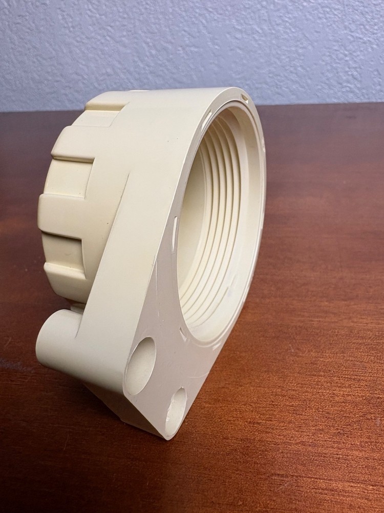 Popeil Automatic Pasta Maker Replacement Front Locking Nut - Almond/Tan