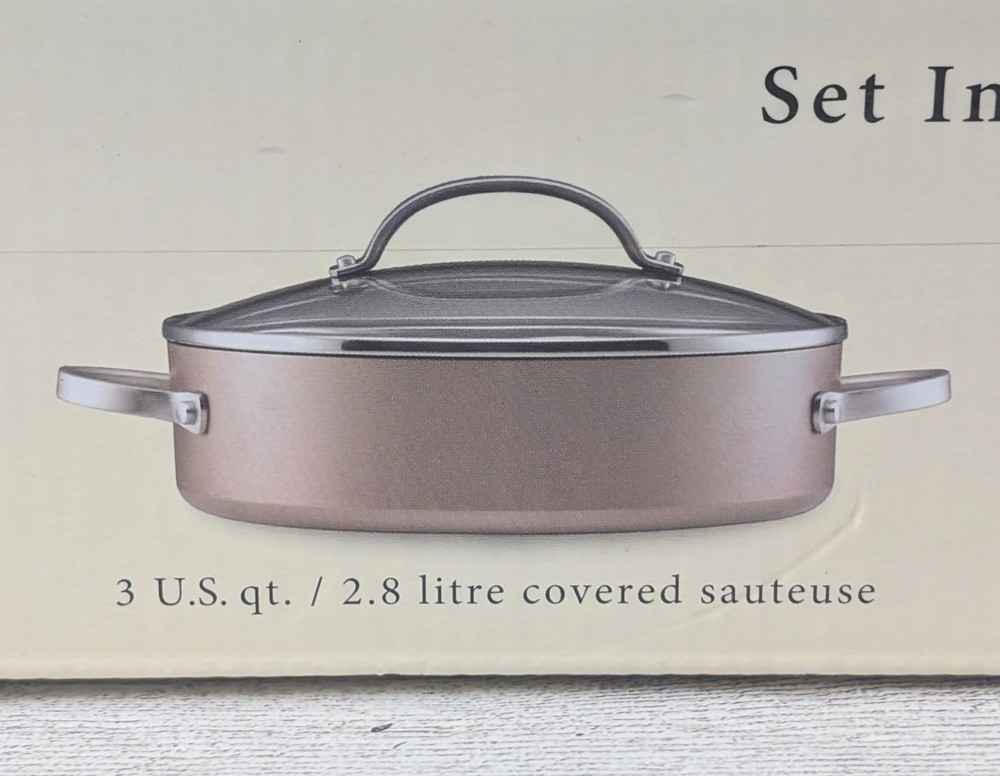 Anolon Advanced Bronze Collection Home Hard-Anodized Nonstick 3-Pc Cookware Set