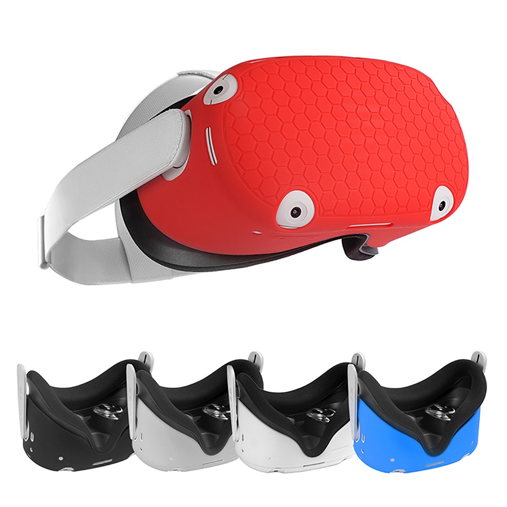 For Quest 2 VR Glasses Silicone Front Protective Sleeve