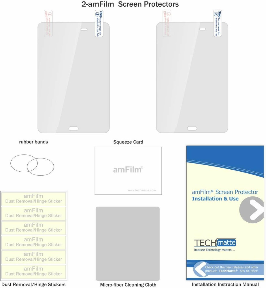 Premium HD Clear Screen Protector for Samsung Galaxy Tab A 9.7 (2-Pack)