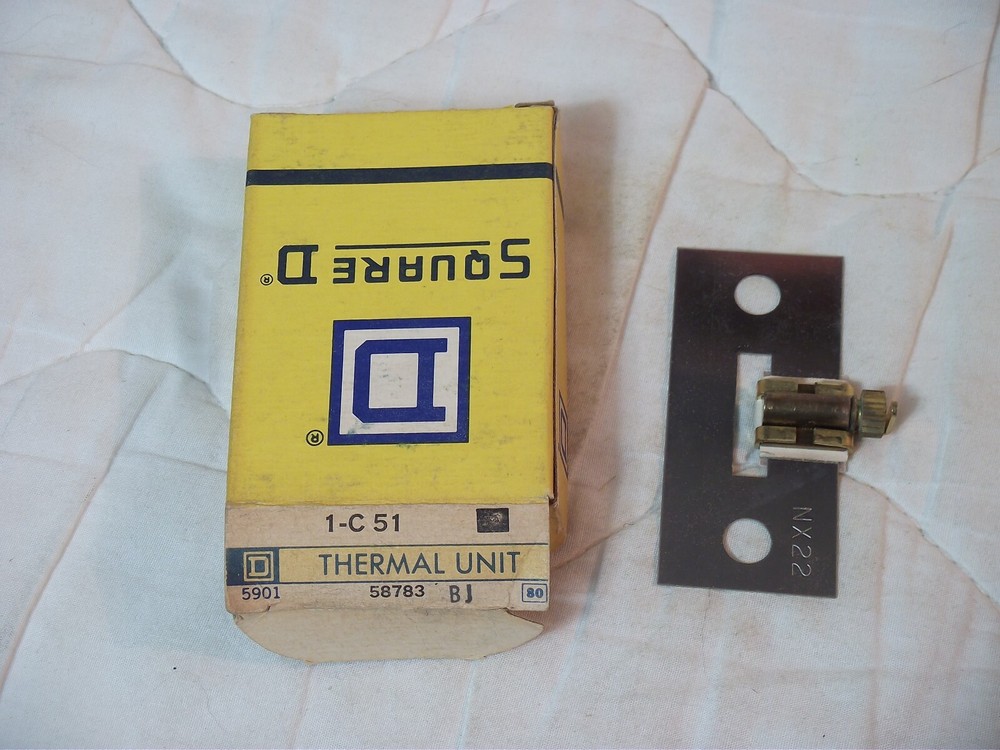 NIB Square D C58 Overload Relay Thermal Unit