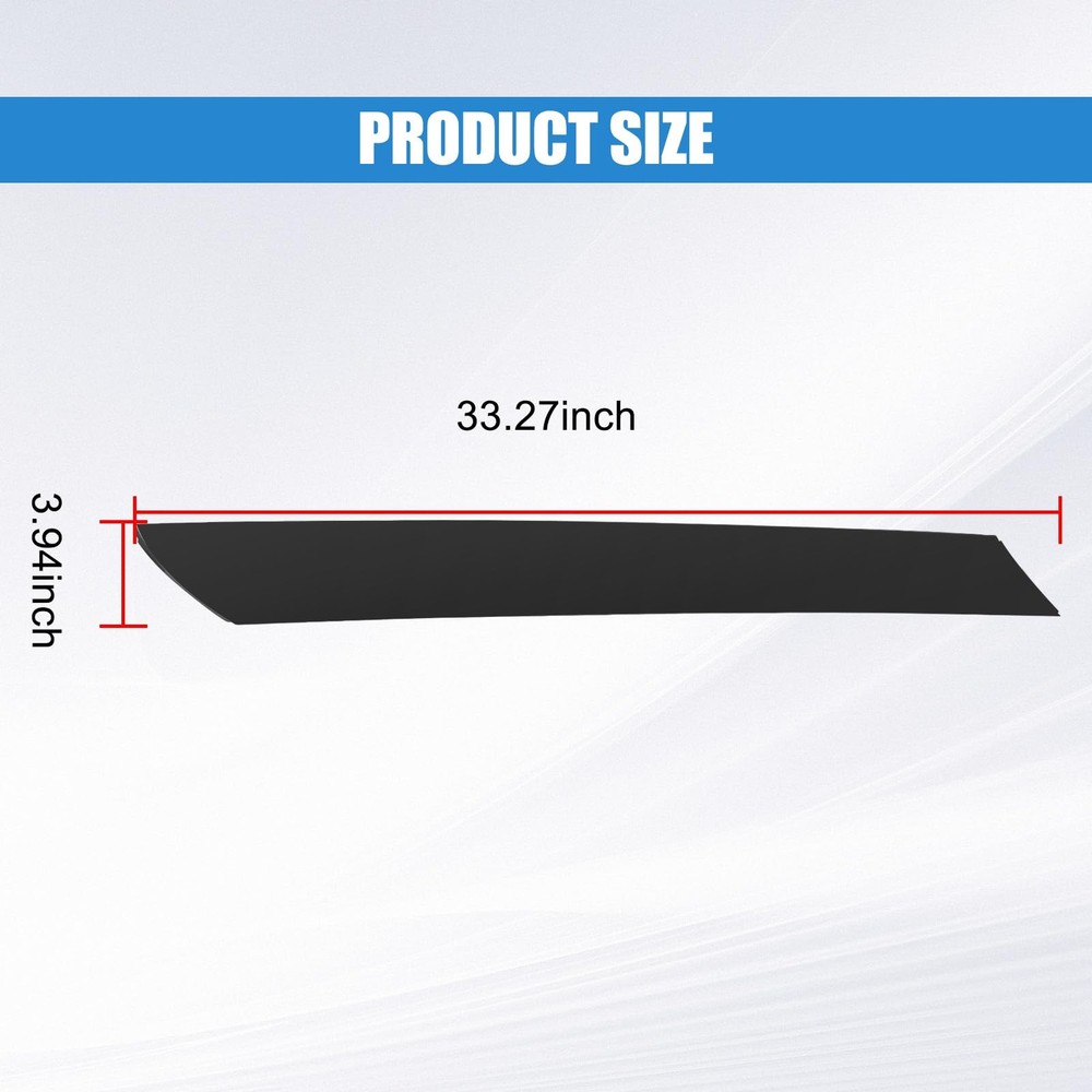 Outer Windshield Pillar Trim Panel Molding Front Left (Driver Side) Replaceme...