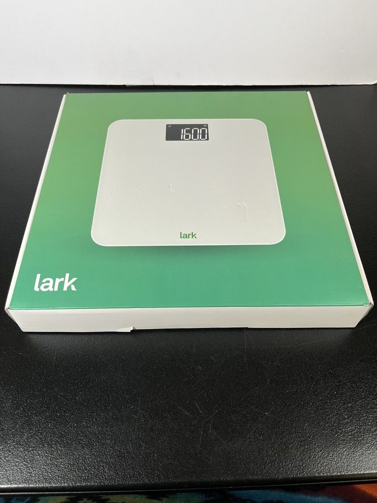 Lark Digital Cellular Body Weight Scale - White - New Open Box