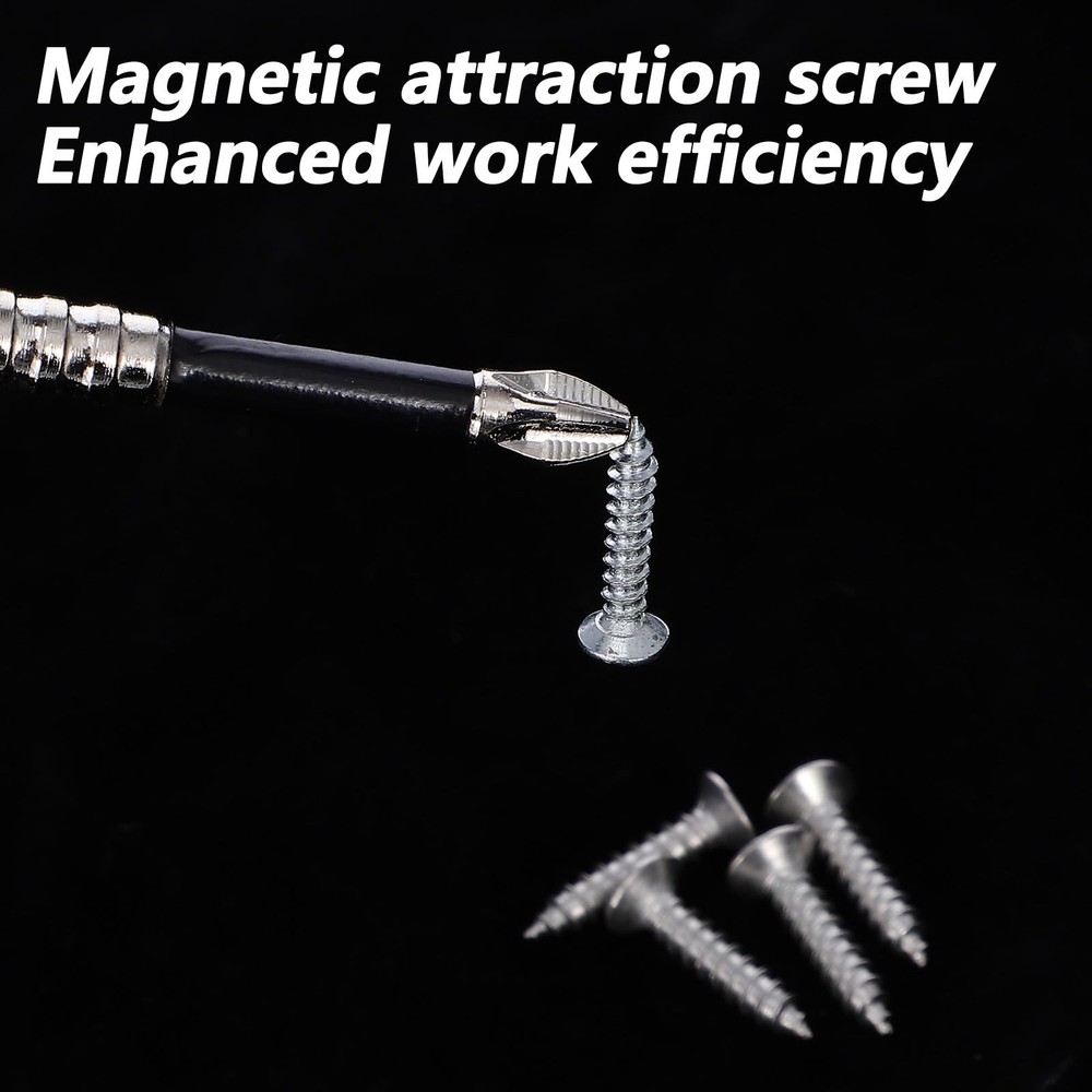 6Pcs Fixion Tools Drill Bits High Magnetic Screwdriver Drill Bit Set Anti Sli...