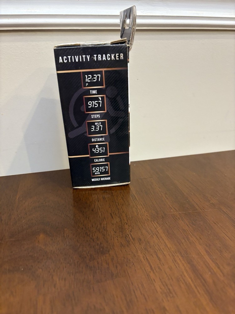 Copper Fit Step FX Activity Tracker Black Watch Unisex