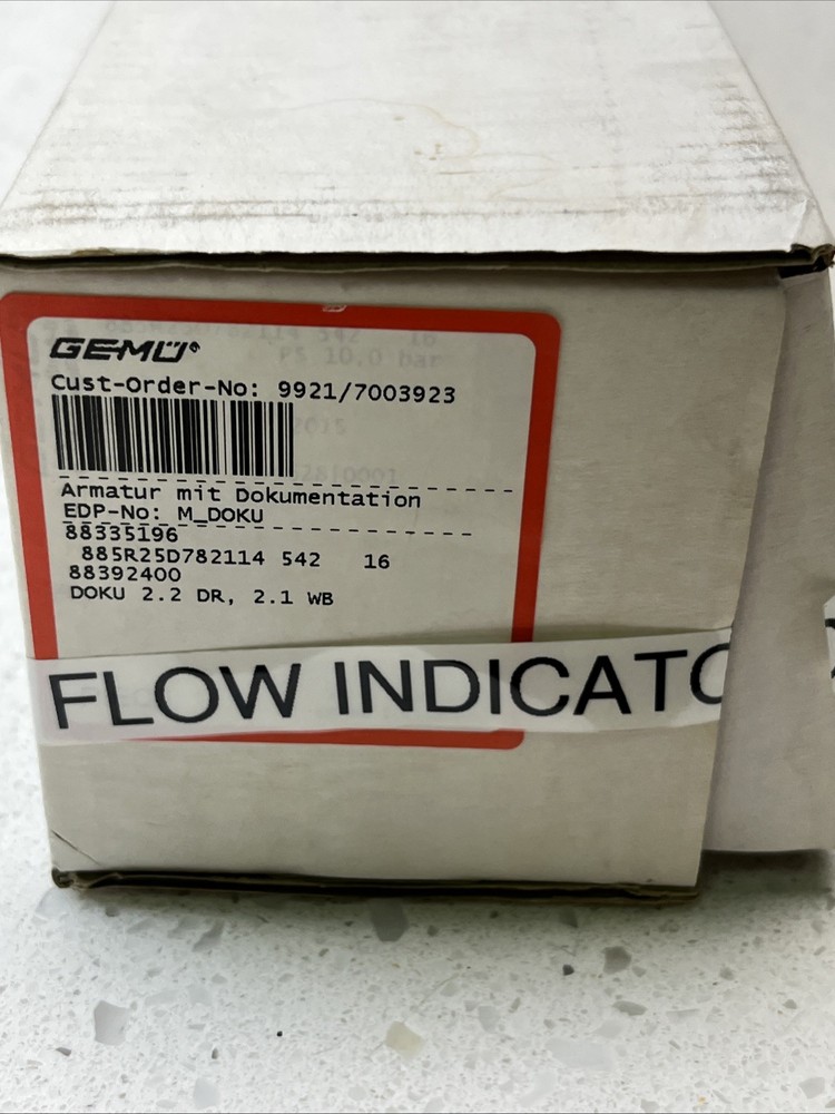 885R25D782114 Gemu Flow Indicator