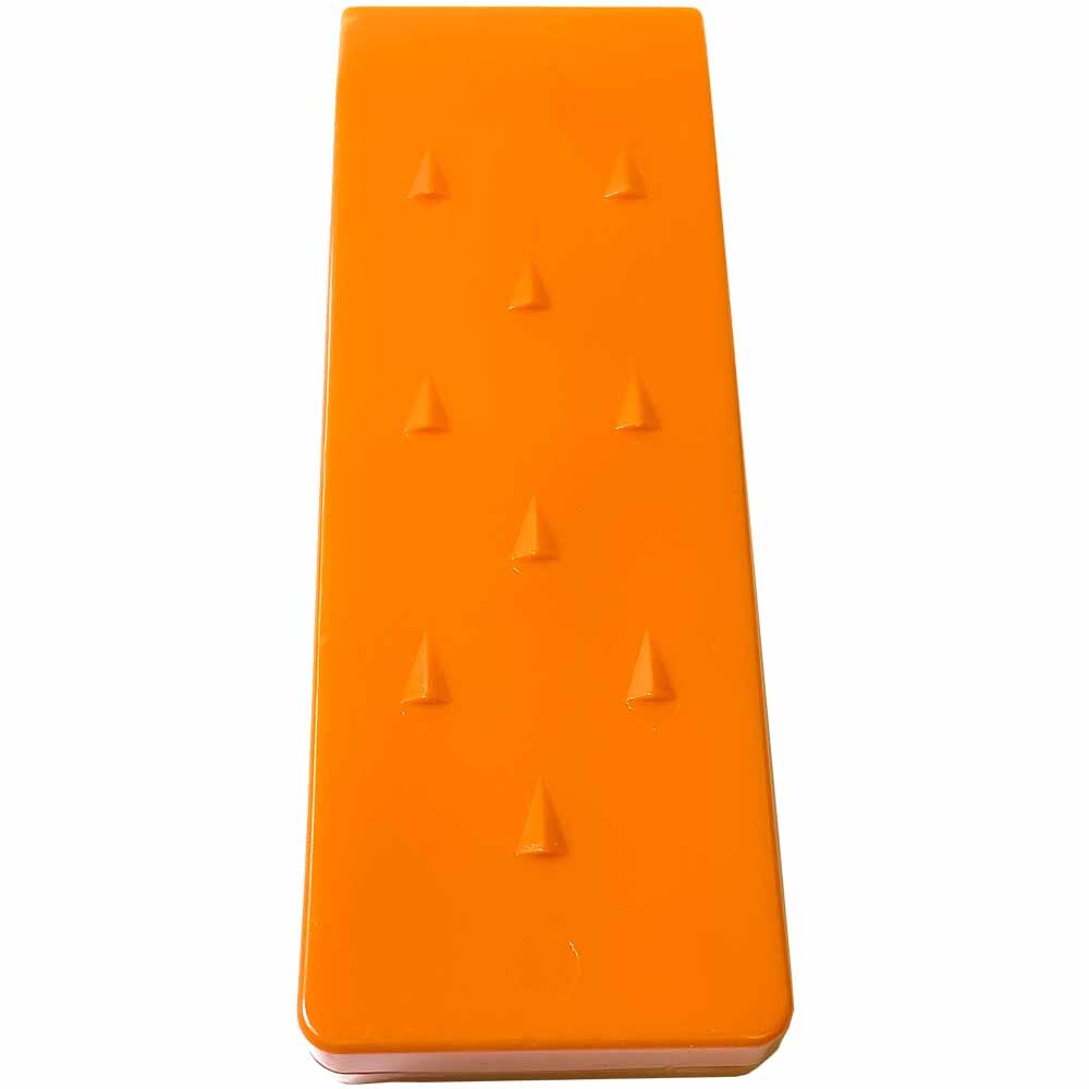 2 Pack 8" Tree Felling Wedge Logging Bucking Falling ABS Plastic (Orange)