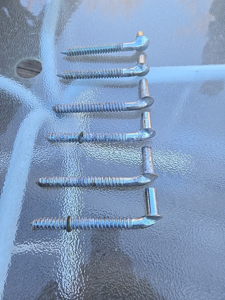 Fence Gate Bolts, 6