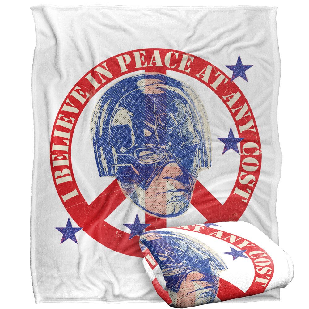 Peacemaker I Belive in Peace Silky Touch Super Soft Throw Blanket