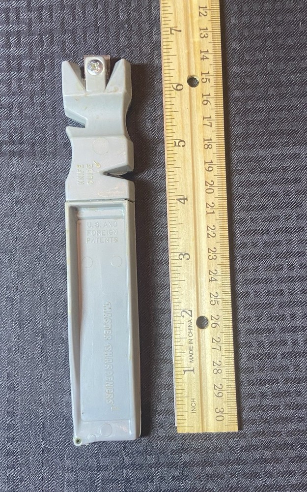 Vintage 1960s Selectool Master Sharpener In Original Box