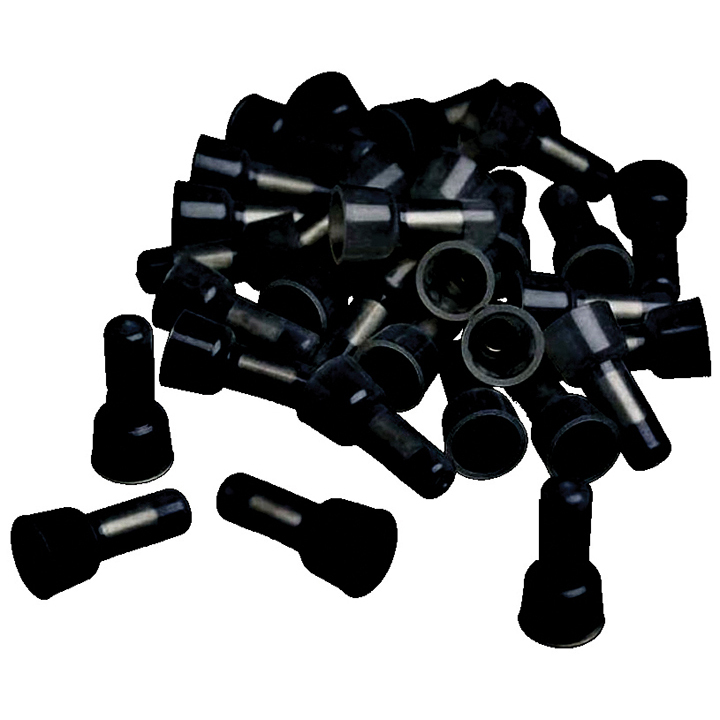 Xscorpion BCC1614 Crimp Caps 14-16Ga. 100 Pack Black