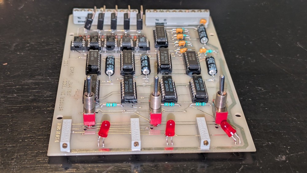 Scans CGT Leak Test PC Board Model 30555A