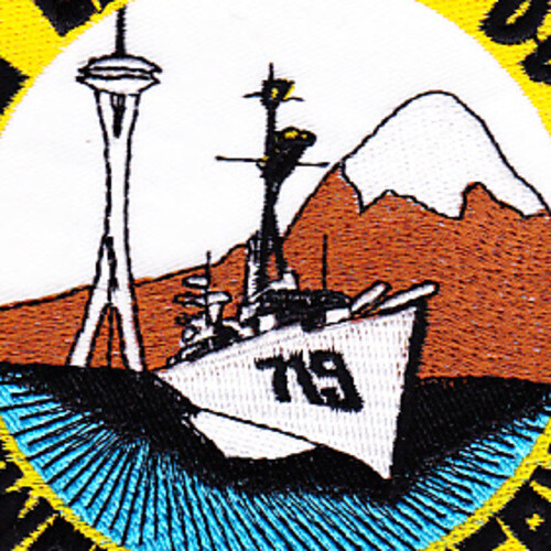 USS Epperson DD-719 Destroyer Ship Patch