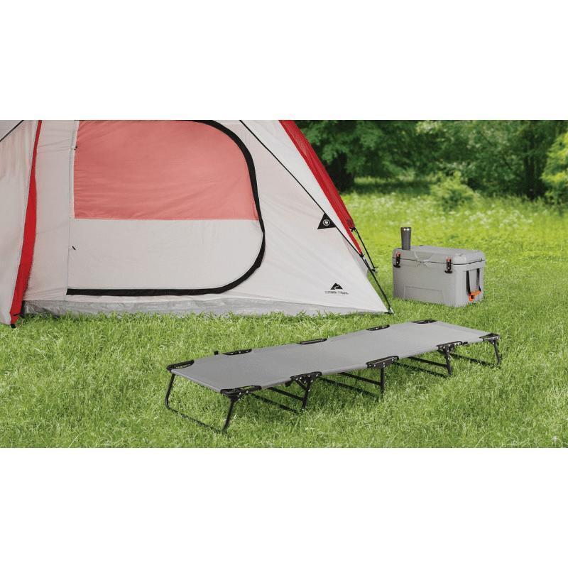 Portable Folding Cot Easy Setup Low Profile Compact Camping Sleep System New