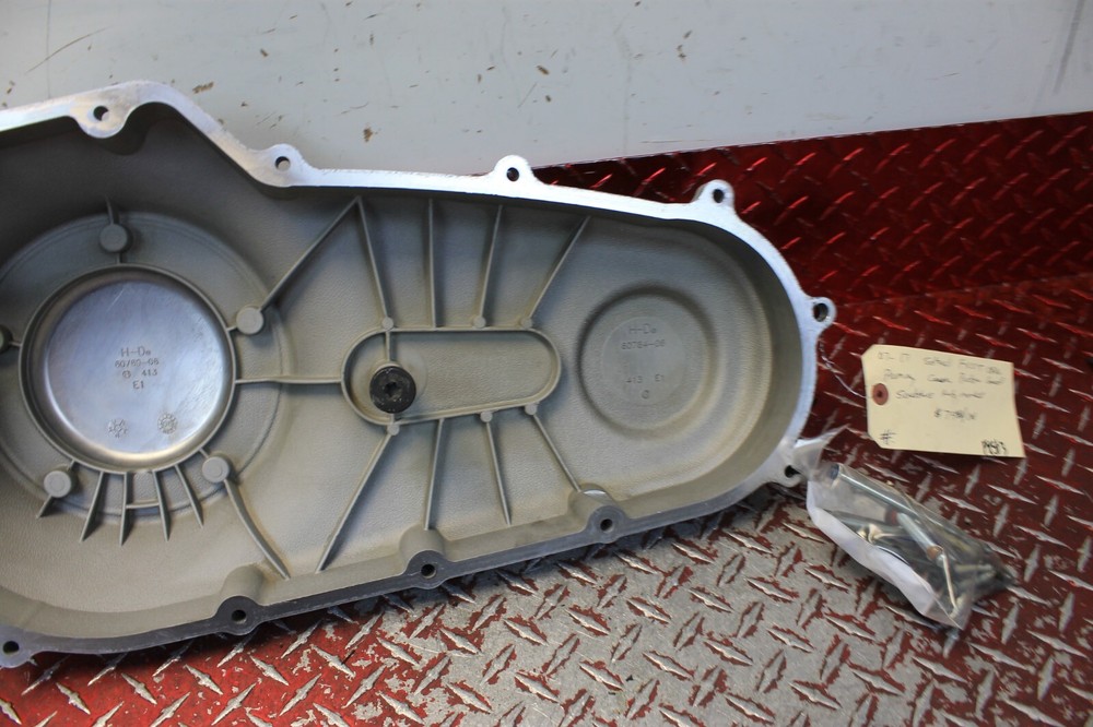 2007 - 2017 HARLEY HERITAGE SOFTAIL OEM OUTER PRIMARY ENGINE COVER FXST3