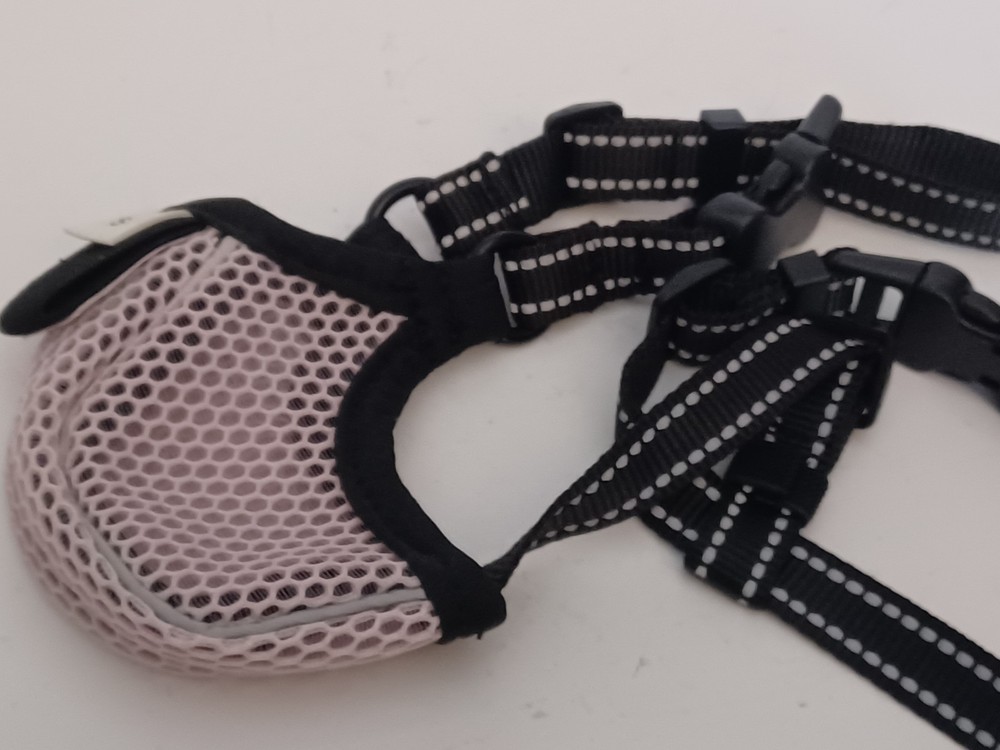 Bonthee Dog Muzzle, Mesh Soft Muzzle for Small Sized Dogs, Breathable (LARGE)