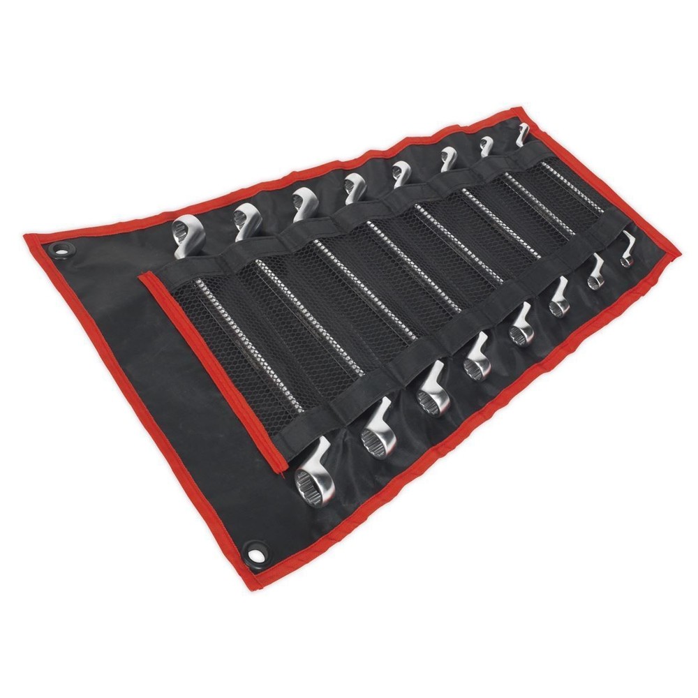 AK6327 Offset Double End Ring Spanner Set 8pc