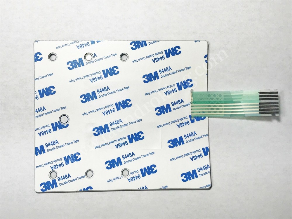 9801-059-002 (2 PCS) DEXTER DRYER BLUE MEMBRANE SWITCH (KEYPAD, TOUCHPAD)