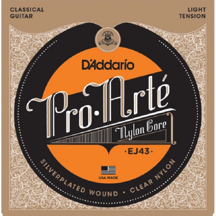 EJ43 Pro-Arté Normal Light Classical Guitar Strings D'Addario